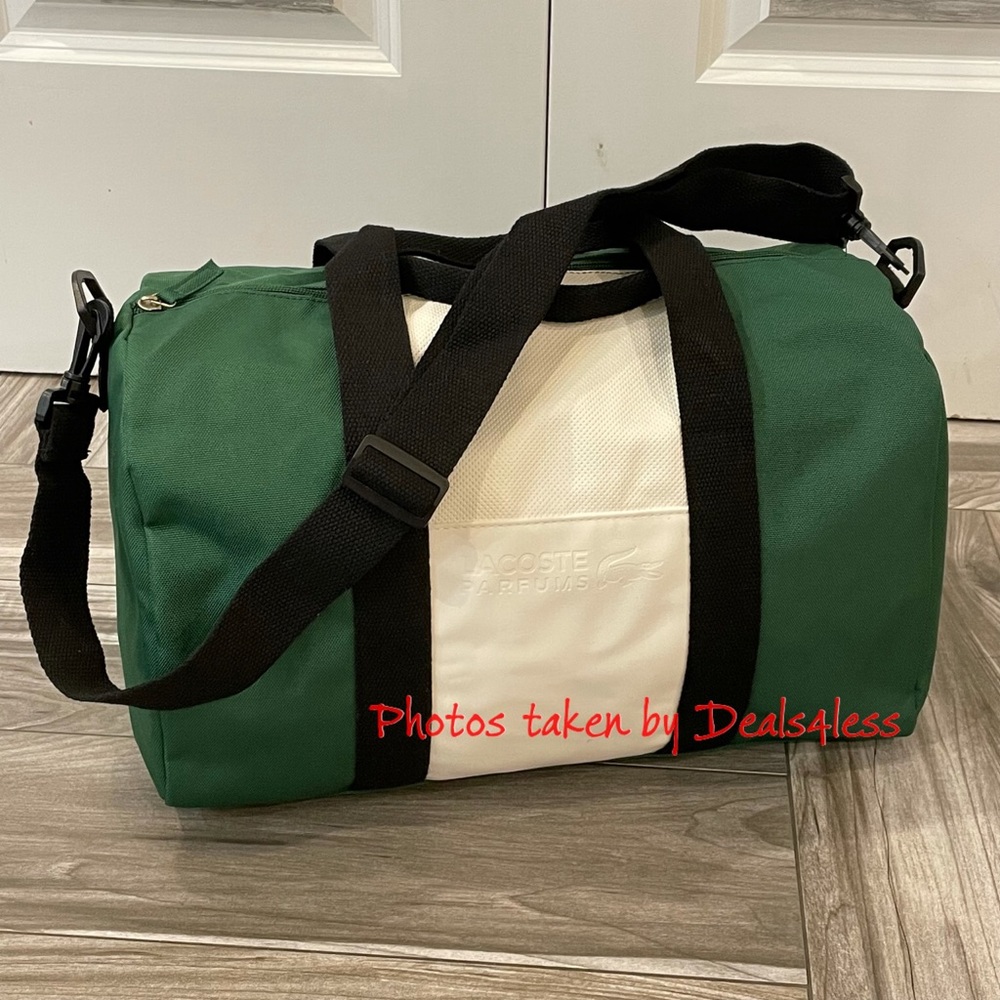 Lacoste Duffel Bag Weekender Gym Carry-On - Picture 1 of 8